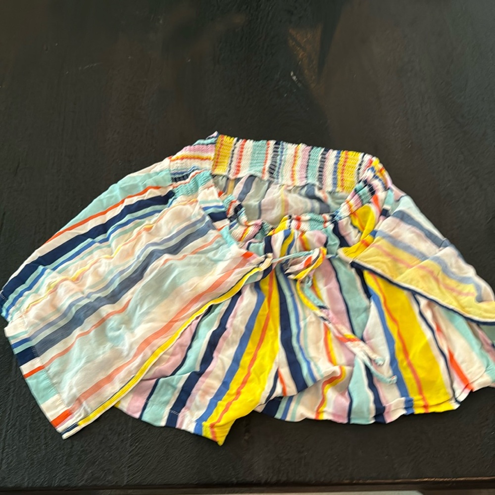 Stripe wrap sqort